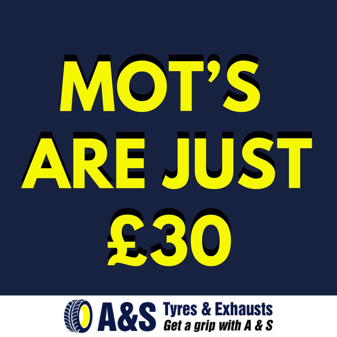 Need to book an appointment with us? Click here &amp; fill in your details and someone will get back to you asap: bit.ly/2GDTiwy

#Appointment #Book #Tyres #MOT #AandSTyres