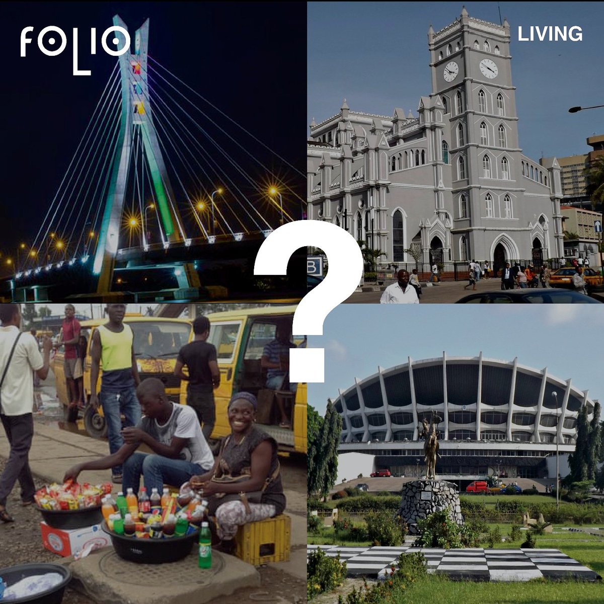 folionigeria's tweet photo. 4 Images, 1 Word.
What do you see?

Hint: A City
#FolioLiving #folio #Living #4Pic #LivinginNigeria #LivinginAfrica #FolioNigeria  #Nigeria #Africa https://t.co/43VXdw1M2s