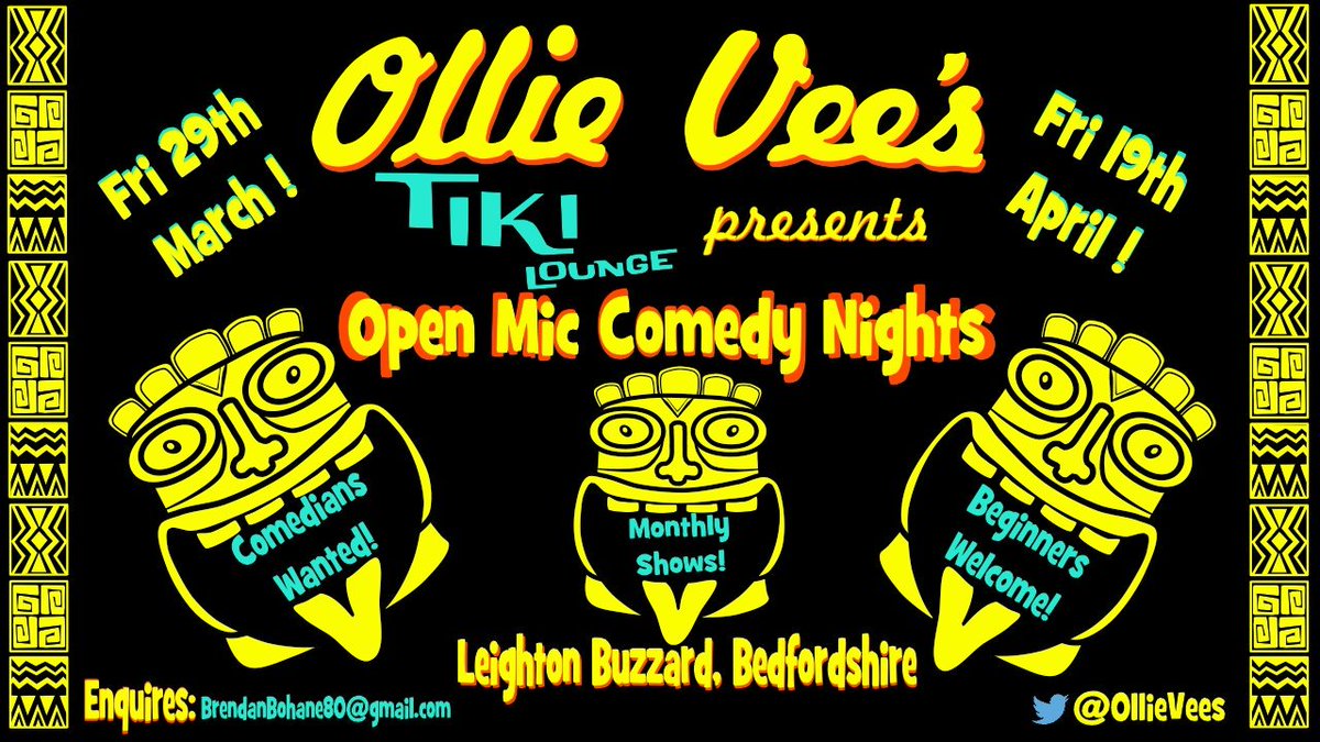 TvRuleBritannia's tweet photo. COMEDIANS WANTED!

Open Mic Comedy Nights

#LeightonBuzzard #Bedfordshire 

#Comedy #OpenMic #comedians 
#MiltonKeynes https://t.co/867fpR2Sie