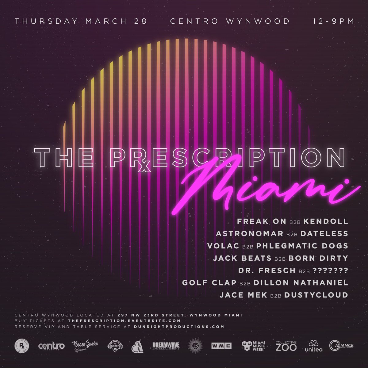 DrFresch's tweet photo. FOR THE FIRST TIME EVER: THE PRESCRIPTION MIAMI 💉 https://t.co/gZNn1uWNcJ