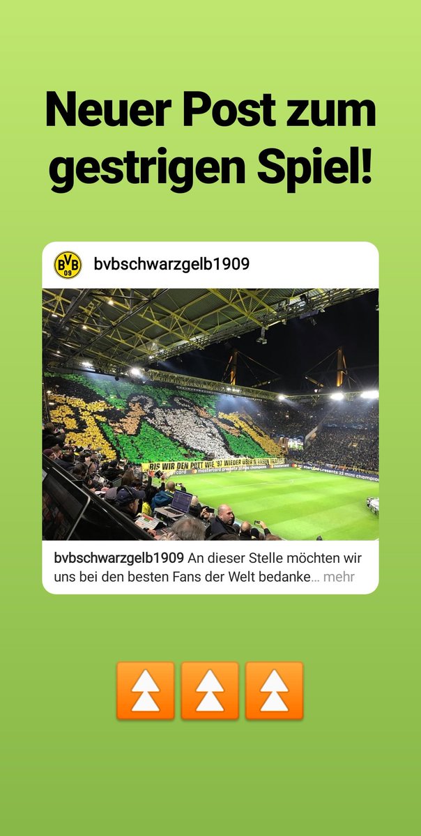 bvbschwarzgelb's tweet photo. Auf unserem Instagram Profil gibt's einen neuen Post zu gestern Abend. Schaut einfach mal vorbei - https://t.co/lR9zKii4Lo

#bvbtot #bvbthfc #bvb09 #dortmund #echteliebe #schwarzgelb #westfalenstadion #borussiadortmund #nurderbvb #südtribüne #borusse #gelbewand https://t.co/VgoC2v8DAQ