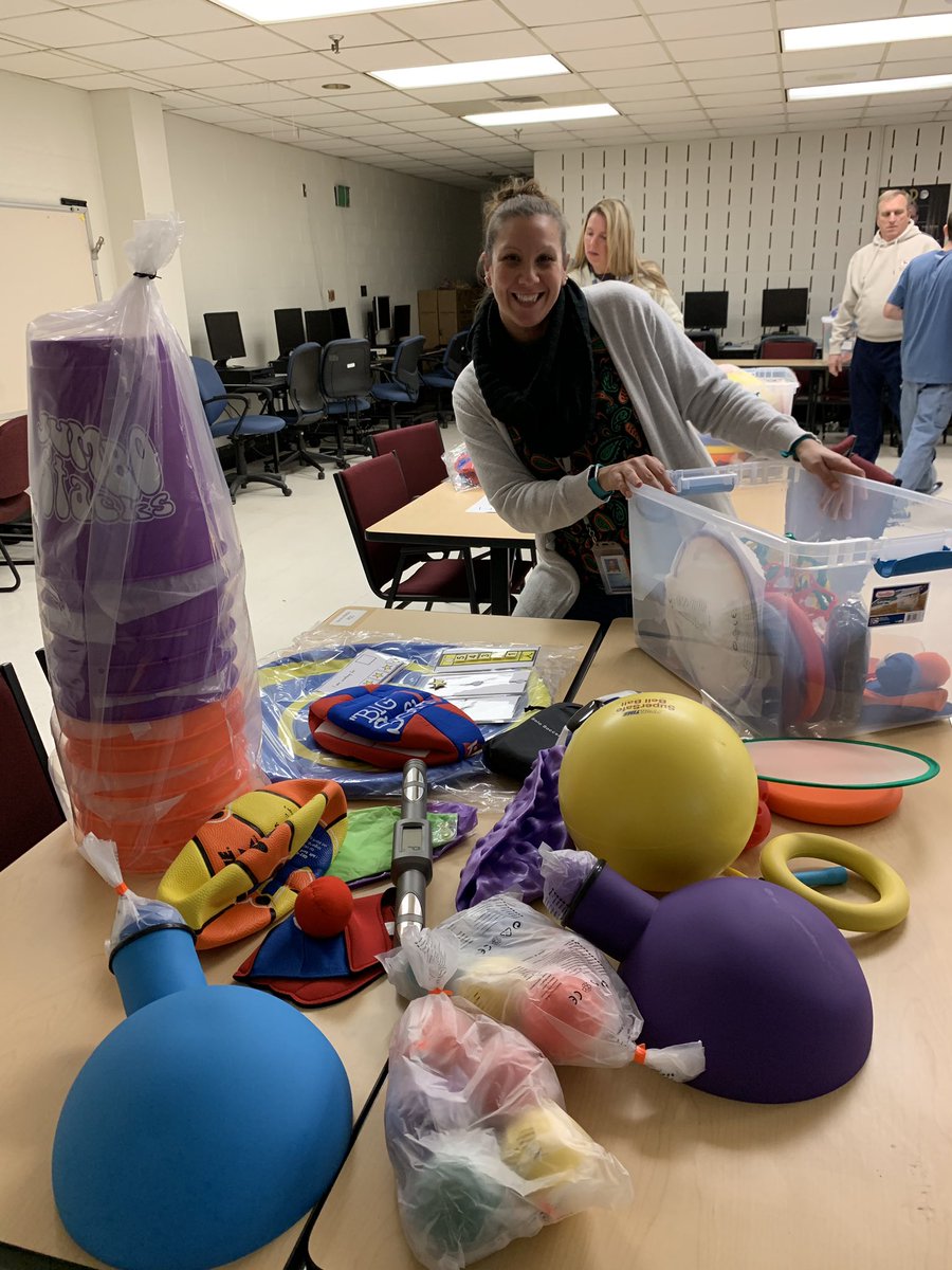 cg_walsh's tweet photo. Thank you @SpecialEdAACPS for the #adaptedPE toolkits!!! Our teachers are super excited to try their new equipment! https://t.co/aSA5QNASOm