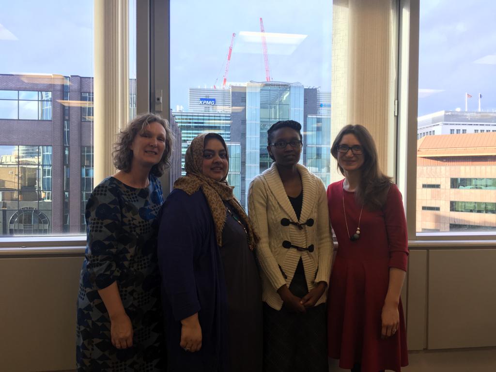 tigheclark's tweet photo. Future directions in Child Protection @AoCPPtweet (formerly @BASPCAN #BASPCAN!)  Thanks to Maureen Gordon and our fab co-facilitators and presentators: Alis Rasul, Susan Waigwa, Louise Isham, as well as Sean Russell, Jeannette Littlemore,   @bulawayojulie #teamwork. https://t.co/RAdJrySweN