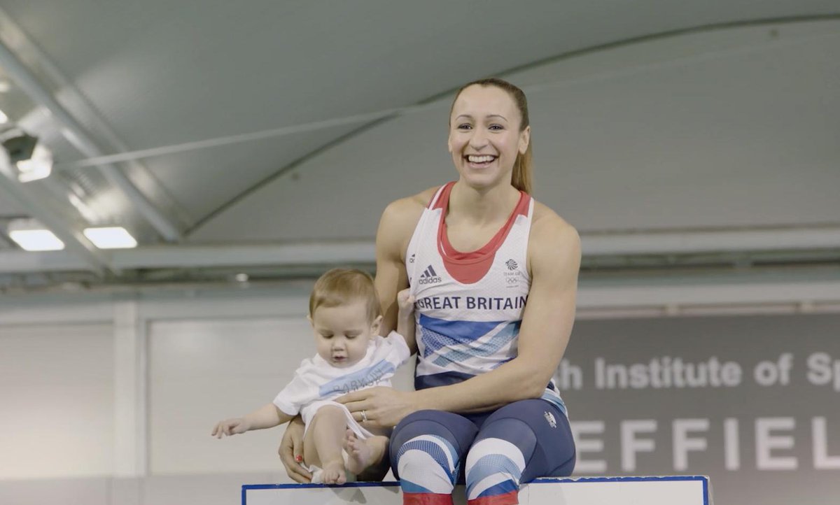 Throwback to trying to keep up with Olympic Champion
Jessica Ennis-Hill on a shoot for Pampers 'Little
Champions'. She was a star off the track too! #jessicaennis #pampers