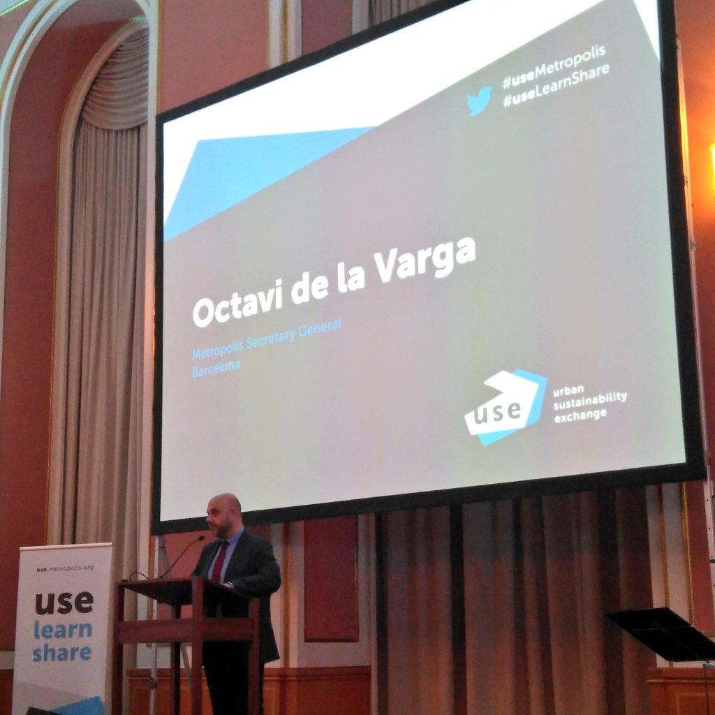 metropolis_org's tweet photo. .@OctavidelaVarga "In a global context,we need cities and metropolises to learn and exchange experiences and knowledge,in order to better cooperate and dialogue with each other.@use_platform is a good example if this,because it leaves no one behind" #useLearnShare #useMetropolis https://t.co/4vS9rYdP0W