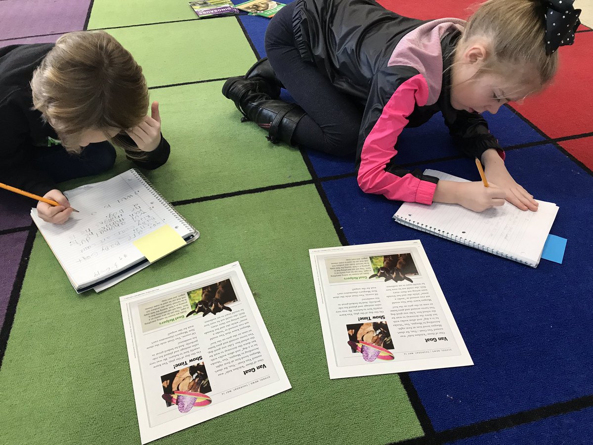 MissClark113's tweet photo. Wow! These readers are definitely thinking about what they’re reading during reader’s workshop! So impressed with their growth in responding independently! #SD113A #owbears https://t.co/Ig0DKvIgtr