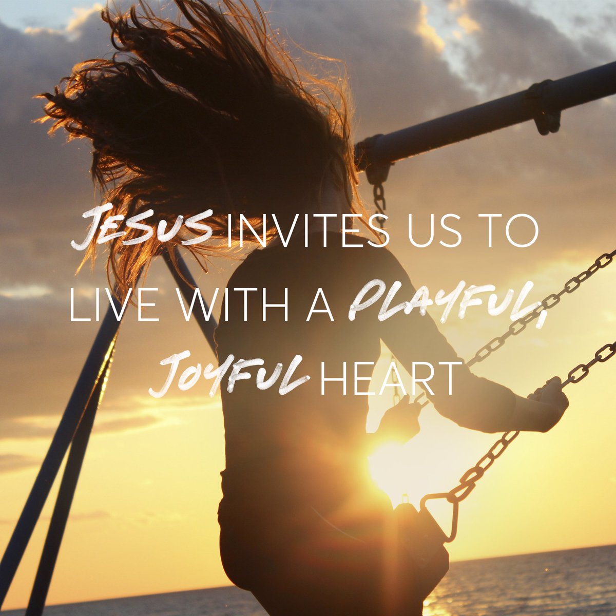 valleycreek's tweet photo. How can you live with a playful and joyful heart today? #VCCSpringBreak #ItsTimeToTakeABreak https://t.co/30Sdnln3zA