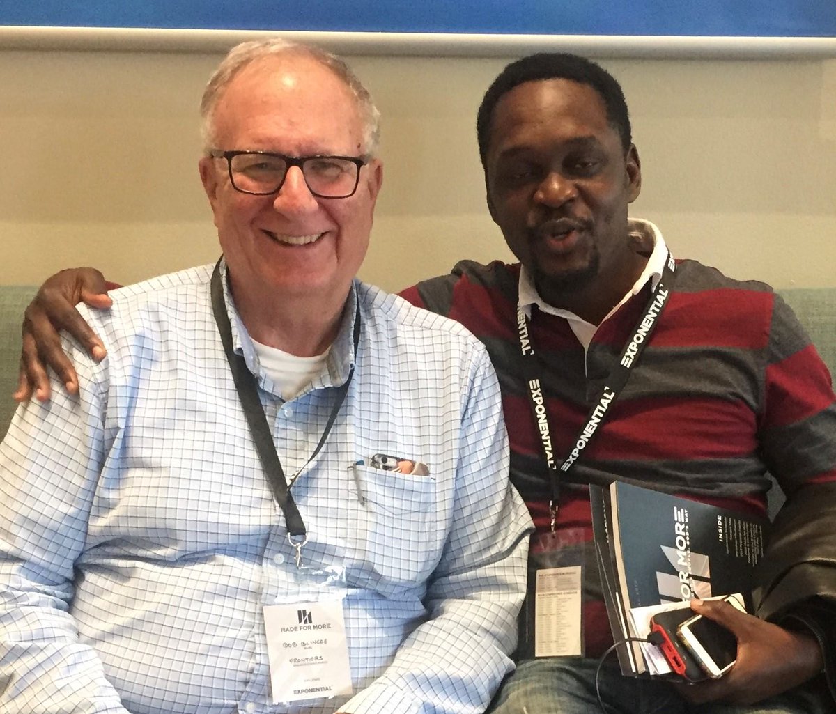 frontiers_usa's tweet photo. #FrontiersUSA is making new friends and encouraging others at #Exponential2019. Lunch is on us today (Faith Hall Room 301-A)! #FirstBaptistOrlando https://t.co/HBvIliHDIR