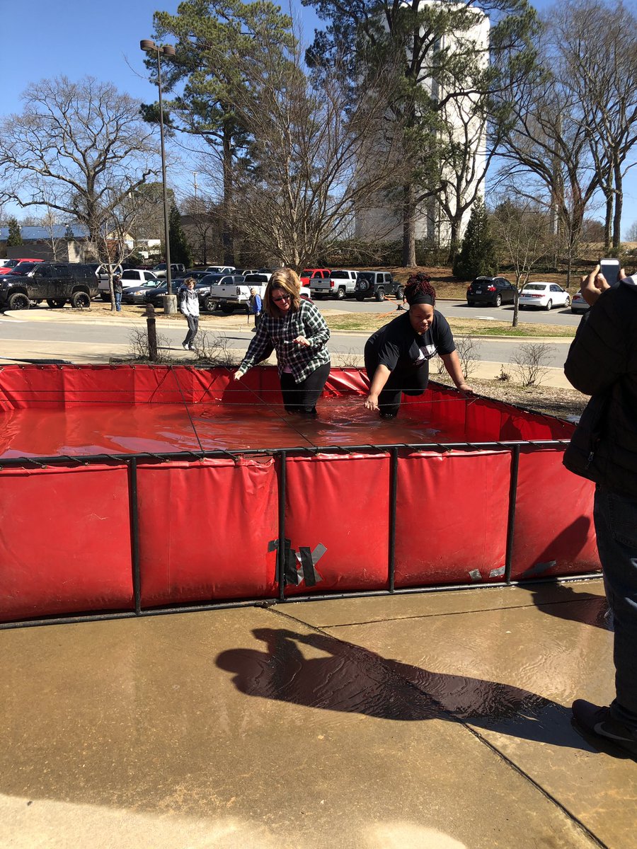 PartnersClubBHS's tweet photo. Polar plunge and spread the word inclusion are happening now! Come check us outside the cafeteria by the fire truck! https://t.co/PDeBzImCNH