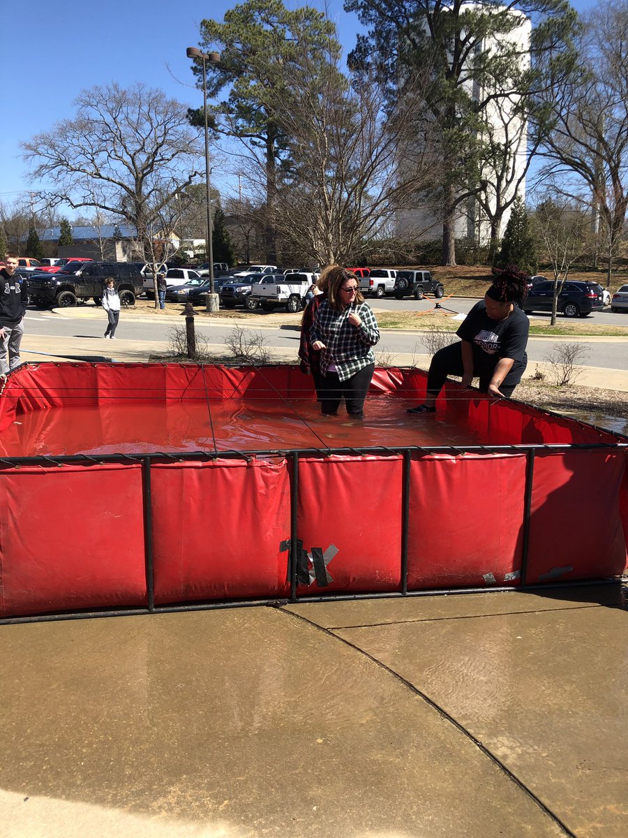 Polar plunge and spread the word inclusion are happening now! Come check us outside the cafeteria by the fire truck!