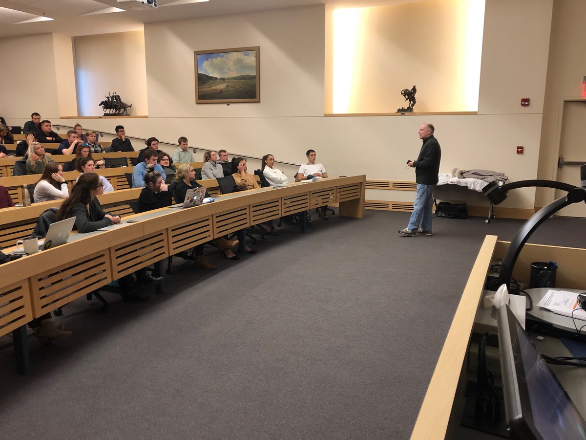 PurdueSales's tweet photo. Huge thank you to AT&amp;T for coming to campus and hosting a competition for us; the students gained a lot of insights from securing an appointment through an email! We enjoy working with such a prominent company. https://t.co/GvB9xTDiTf