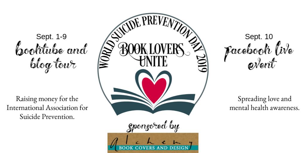EvaPohler's tweet photo. Please join #booktube #bookbloggers #authors and #booklovers for the #WorldSuicidePreventionDay2019 Book Lovers Unite Event to raise money for the International Association for #SuicidePrevention and spread #mentalhealthawareness. https://t.co/s944VwqcMX https://t.co/5uA1RfU0t7