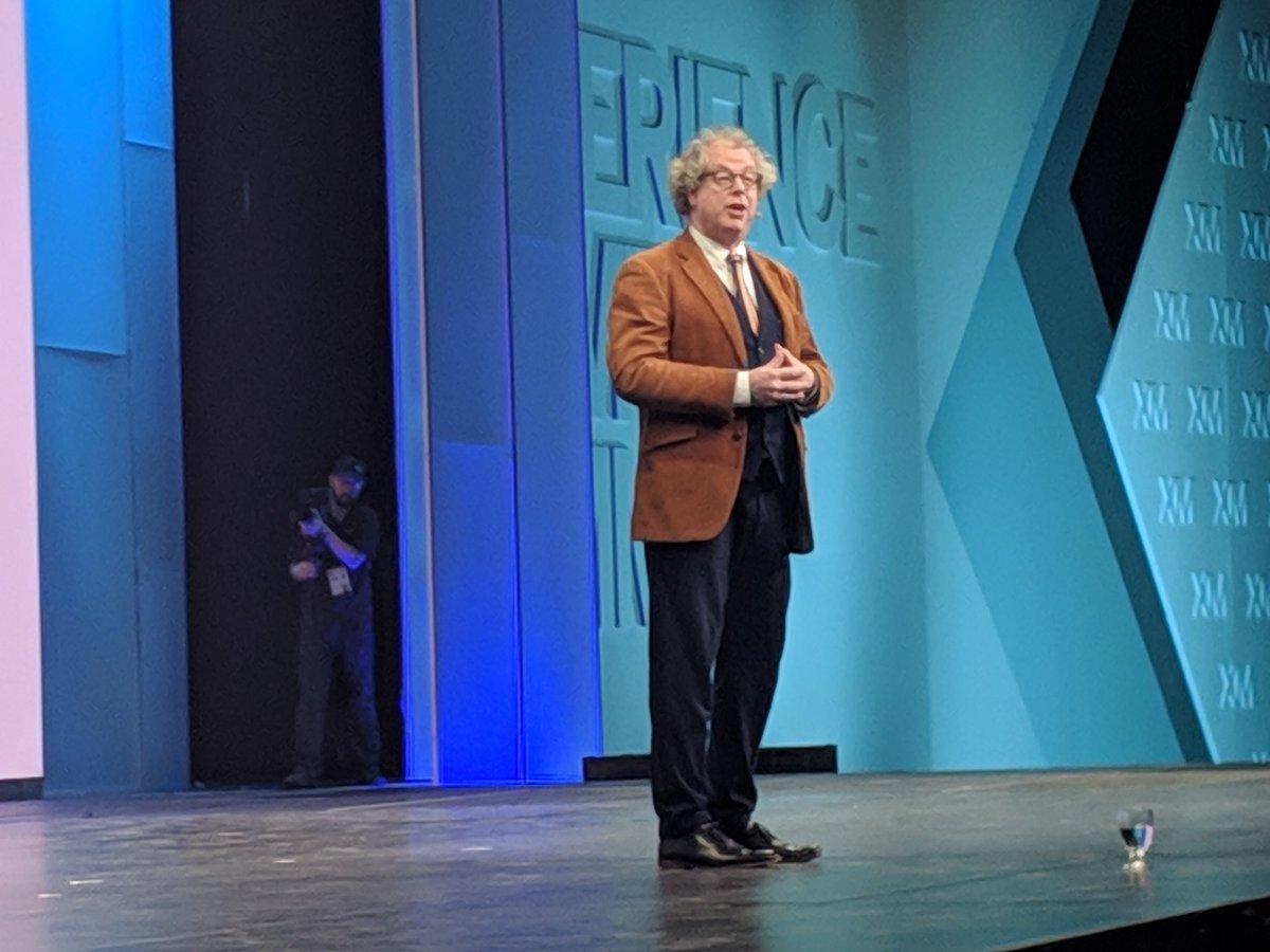 Qualtrics's tweet photo. The doctor is in! #x4summit is about to get dancing! #QualtricsX4 https://t.co/ENGXXWl0Tb