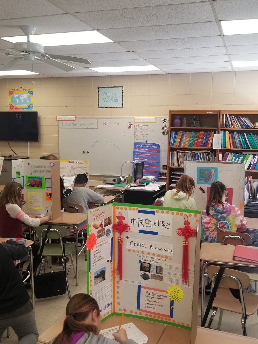 MrsVFerreira's tweet photo. Exciting day in Social Studies on the Sapphire Team at GMS; our Gallery Walk continues! Great to see students learning from the hard work of their peers! 🖼🌏 #gmswolfpack https://t.co/qb2DfegvNw
