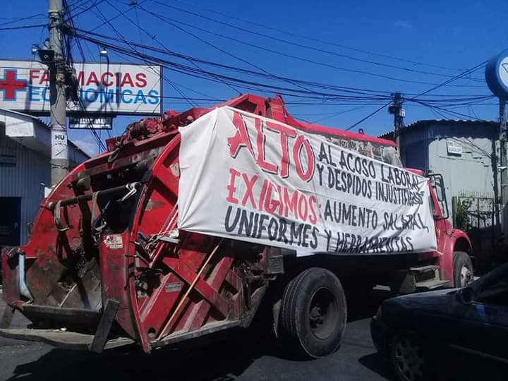 sitrasoya's tweet photo. SITRASOYA ACOMPAÑA A LA CLASE TRABAJADORA DE CIUDAD DELGADO DONDE HAN SIDO DESPEDIDOS MAS DE 80 EMPLEADOS/AS. 
SETRAMCID EN PIE DE LUCHA EN ESTE ESFUERZO POR LOS COMPAÑEROS EN SU MAYORÍA MUJERES DESPEDIDAS DE LA ALCALDÍA DE CIUDAD DELGADO https://t.co/RExLcqgXzs