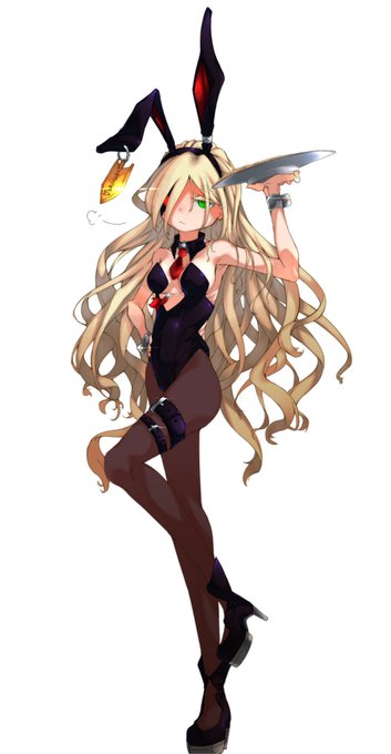 バニーオティヌス
お皿の上はクラッカー(by合コンss)

う～ん...顔の丸さに対して身体がリアル寄りだな ちぐはぐだ
#禁書
https://t.co/MbqJEUZPqn 