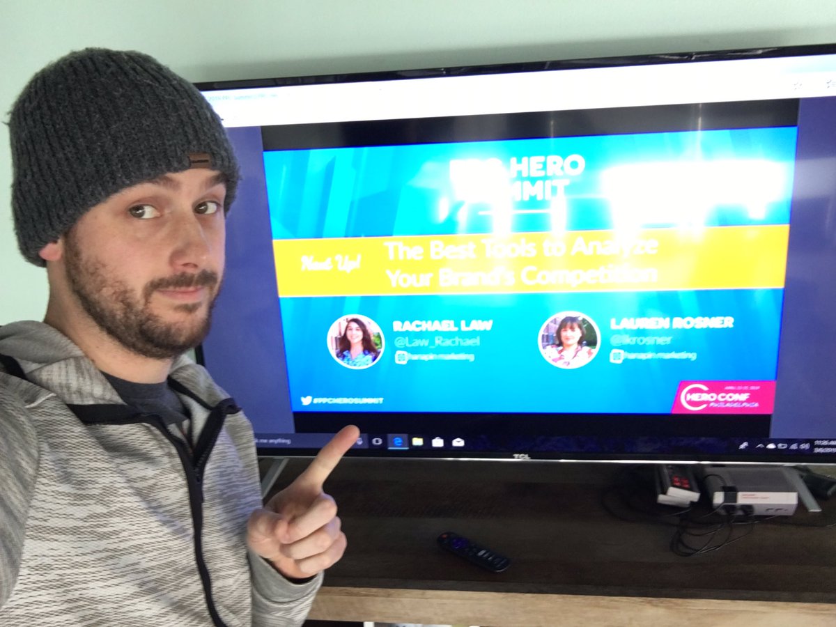 ZATO about to get some PPC Competition knowledge from the smart people at <a href="/ppchero/">PPC Hero</a> #ppcherosummit