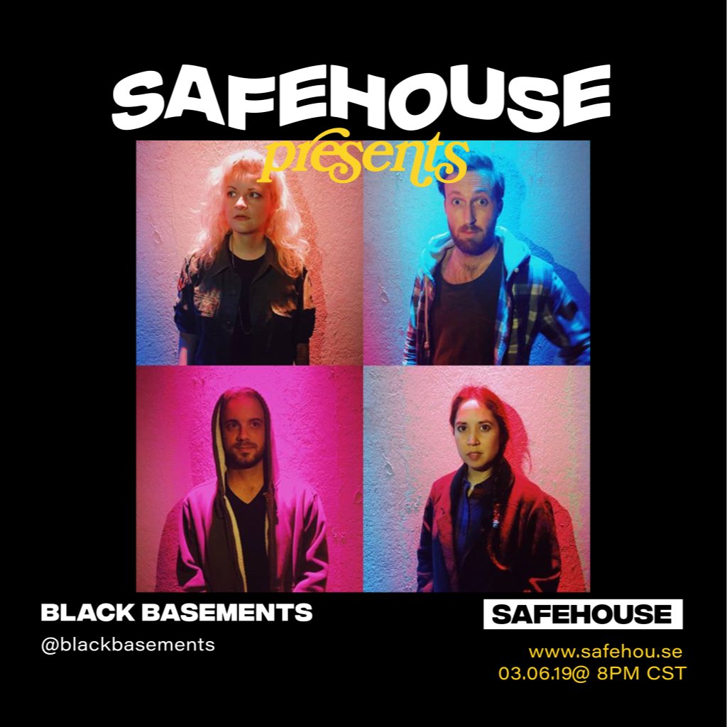LIVE tonight on twitch.tv/safehouse at 8pm CST!!