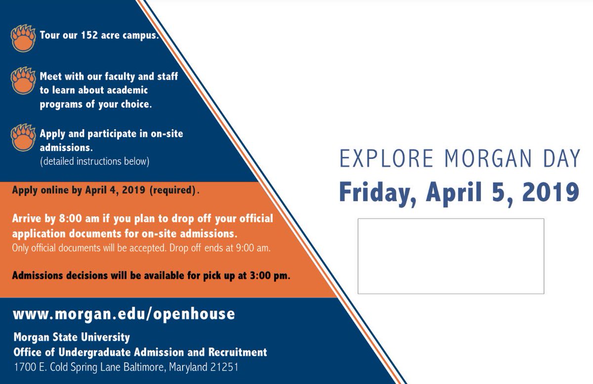 Morgan State University tweet media