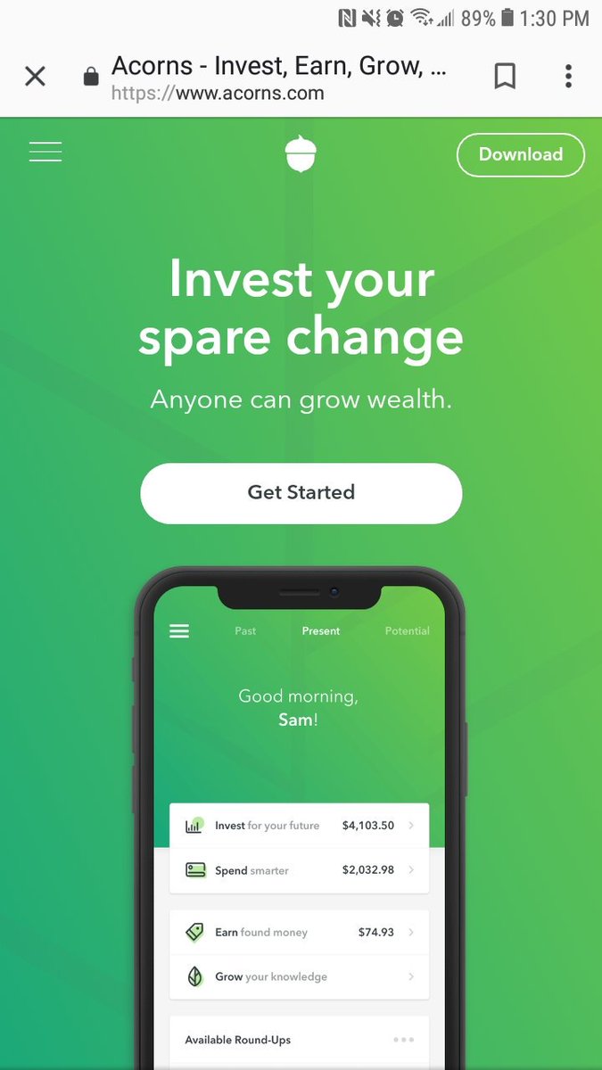 Finna_Tech's tweet image. FinTech apps have been changing the way technology and your every day lives works. The app Acorns helps you invest your spare change after every transaction! Make bank y'all 💰💸