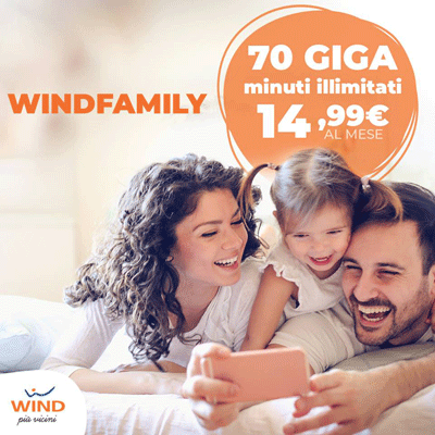 TelefoniaMI's tweet photo. 👉Essere una famiglia #Wind conviene! 
📌Scegli Wind Family con 70 GIGA e minuti illimitati e scopri tutti i vantaggi. 
🏃‍♂️Affrettati! Hai tempo fino al 24 marzo!
☎ 02.39820700 #quartiereIsola #offerte #telefonia #SIM #abbonamento #superofferte #smartphone https://t.co/E7Pn0ZjFRr