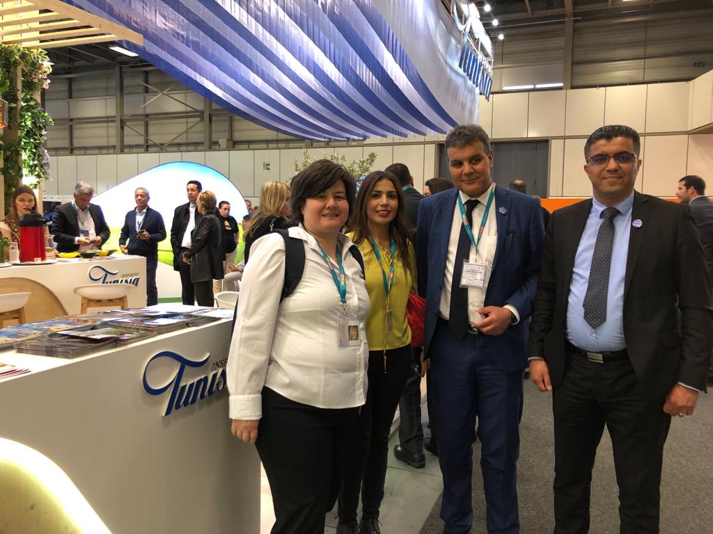 ABAVEXPO's tweet photo. Como resultado de mais uma reunião produtiva da supervisora de Eventos da ABAV, Jerusa Hara, na ITB Berlin, a Federação das Agências de Viagens e Turismo da Tunísia (FTAV) podem estrear participação na ABAV Expo.  A proposta foi apresentada ao secretário-geral, Dhafer Letaief. https://t.co/81zVWNfen9