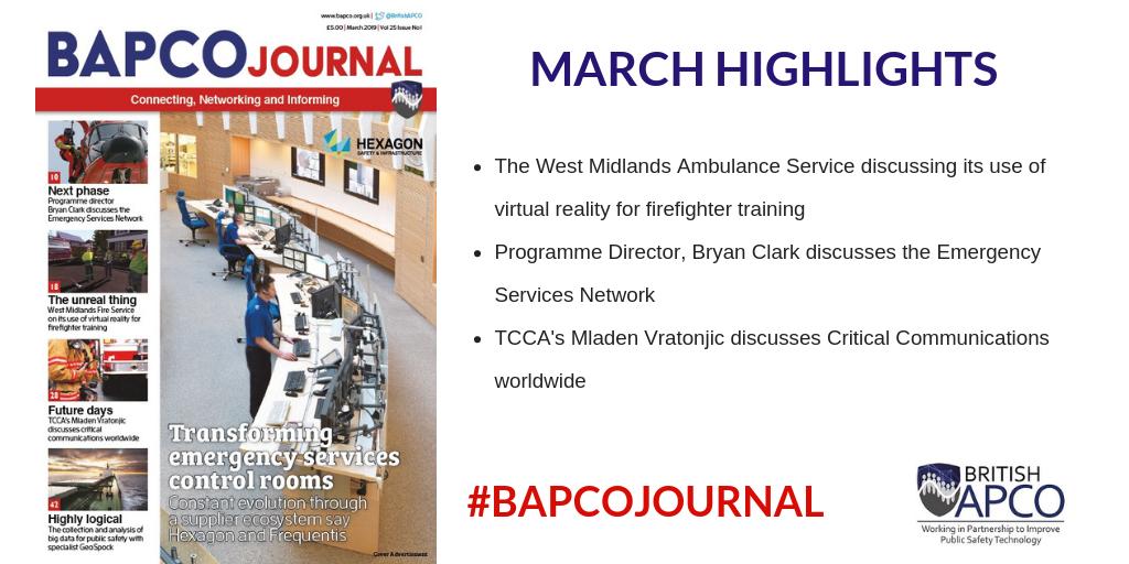 The latest #BAPCOJournal is now available to view on the BAPCO website.  Please visit ow.ly/eX4g50mH9tU to read your digital copy 

#connecting #networking #informing
