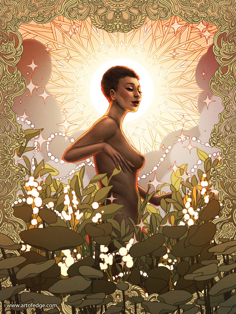 ArtOfEdge's tweet photo. 'Sunkissed' - Created for the @lightgreyartlab #TastefulNudes group show!

#lgaltastefulnudes #lgal https://t.co/lWMPIzppFw
