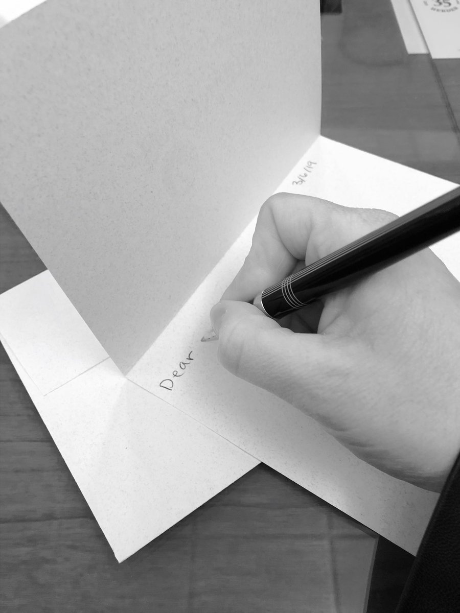 leighann_purvis's tweet image. I’m not sure if there’s anyone who loves a #HandwrittenNote more than me. I don’t just enjoy getting them, I enjoy writing them. And if the recipient can decipher my terrible handwriting, all the better. #LostArt