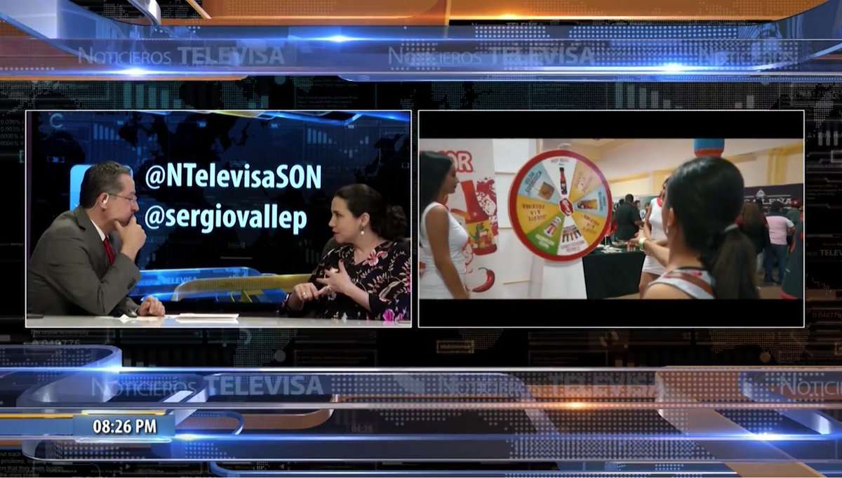 La directora de <a href="/FundacionGanfer/">Fundación Ganfer</a>, Luisa Alejandra Gándara compartió información sobre la sexta edición del <a href="/SonoraFestChef/">Festival del Chef Sonora</a>. ¡Entérate!
VIDEO: goo.gl/VxGuJm #ElNotiConValle