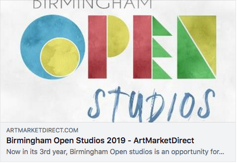rtMarketDirect's tweet image. Now in its 3rd year, Birmingham Open studios is an opportunity for artists to exhibit from their own home/studio, and YOU are invited to visit.
facebook.com/artmarketdirec…