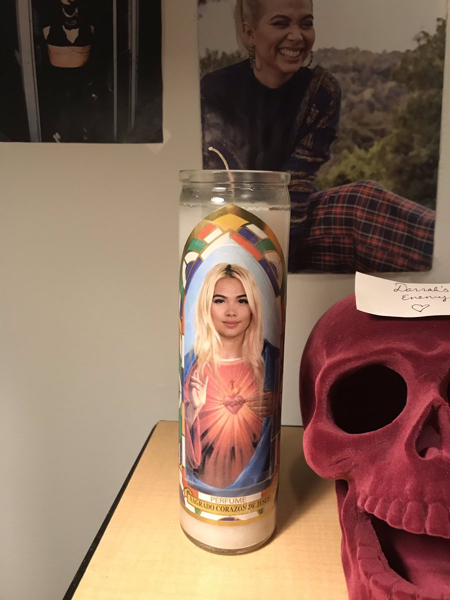 aceandspaced's tweet photo. when 4 queer girls live together, naturally, they have a shrine to @HayleyKiyoko in their apartment. https://t.co/W2kfV5eVsT