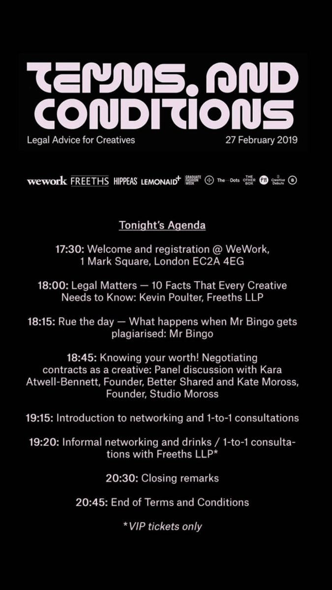 PesaProductions's tweet photo. Tonight’s the night! Here is the agenda for #TermsandConditions! Make sure you arrive early as we’ll be starting promptly at 6pm 🔥🔥🔥 https://t.co/gLKRmkiWqN
