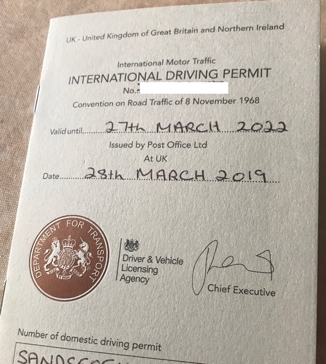 petersands55's tweet image. For 15 years I have driven to France. Today I went to the Post Office and paid £5.50 for a cardboard driving permit. The clerk wrote it in biro and stuck my photo on with a glue-stick. No big deal but it did feel like a step back in time. I guess, though, that's the whole idea.