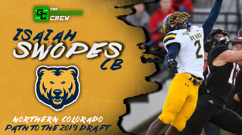 Gridiron_Crew's tweet photo. Scouts, Coaches, and GMs, here are the reasons why you should pay close attention to 2019 Draft Prospect, Isaiah Swopes (@Iswopes1), a CB from @UNCBearsFB! #NFLDraft #DraftProspect #NFL #CFL #AAF #XFL #Football

Read our Interview: https://t.co/4bgEWkDhh3 https://t.co/EA7ZuXRDvt