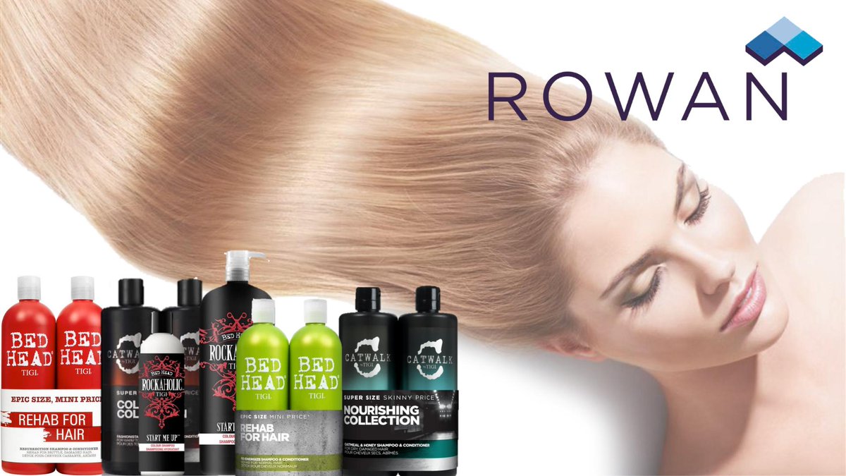 Contact us now! to discuss our full range of quality shampoos, conditioners, styling and treatment products that maintain all your hair needs.

Click here and register to see our range of products: lnkd.in/gaA-6Ga

Email info@rowan.eu.com or call +44 (0)1268 592000