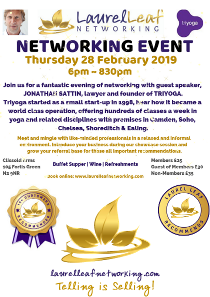 LaurelLeafChat's tweet photo. 👑🍀👥 Thank you, @VassimAslam of K&amp;V Cleaning, for booking our Networking Event tomorrow evening 😄 🔗 https://t.co/a9SFyflpYs @triyogauk #networking #cleaningserviceslondon #domesticcleaningservices #commercialcleaningservices #networkingeventslondon https://t.co/ddjCZuaLjJ
