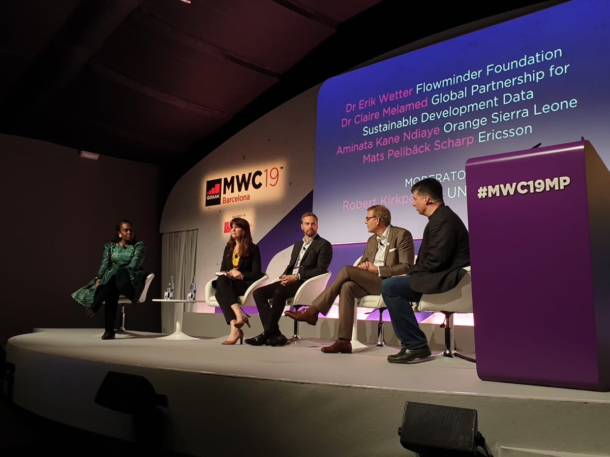GSMAPolicy's tweet image. “Inights for innovation” panel discussion calls for a common standard going forward for big data and to address the demand side from users, emphasising the benefits and something users actually want. #MWC19MP