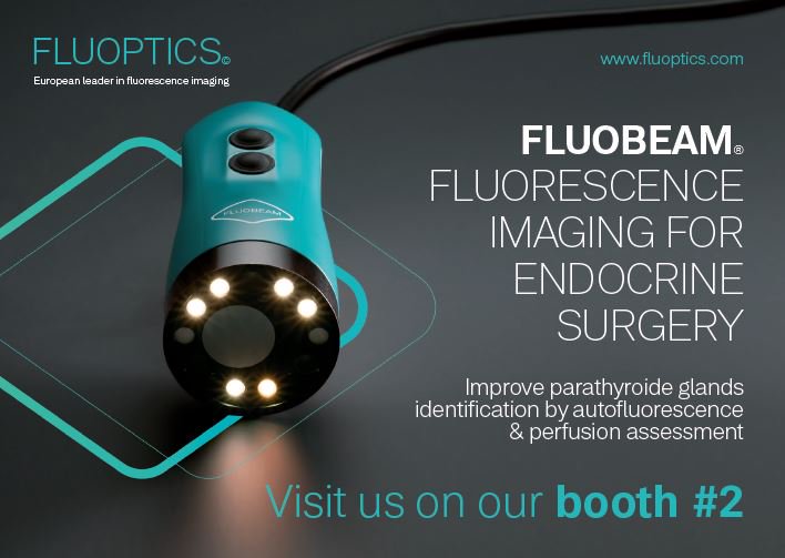 Fluoptics's tweet photo. We're in Geneva on February 28th for the #SPF2019. Join us at our booth #2 to learn more about #autofluorescence imaging for thyroid and parathyroid surgery with #FLUOBEAM! https://t.co/DONSW6OyB0