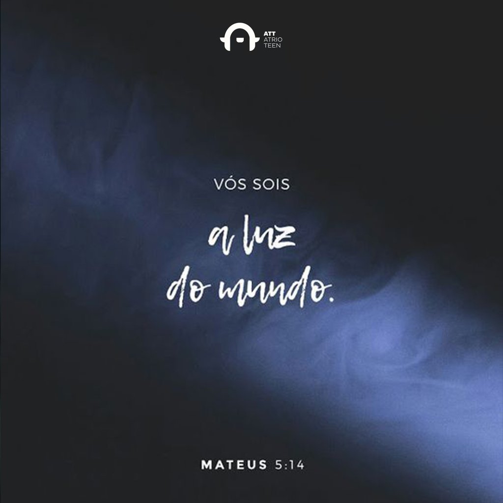 atrioteens's tweet photo. Deus é a nossa razão de existir, busque cada dia mais esse Deus

#atrioteens #frequenciateens #adoles #Amor #Deus #Missão #Reino https://t.co/mX4lWVSI3T