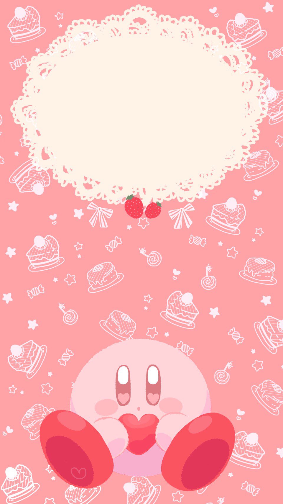 レモン カービィのロック画面を作りました T Co Ur5c703mmv Twitter