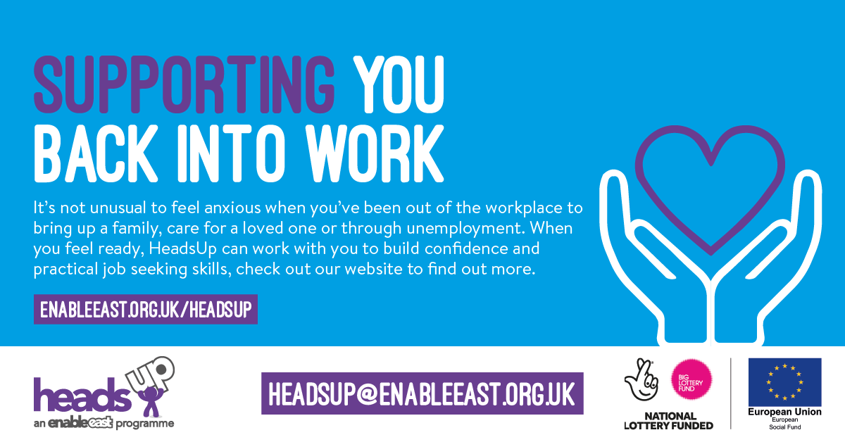 HeadsUpEssex's tweet photo. See how @HeadsUpEssex might help you. Click here https://t.co/eARBjsuSY2 
@NorthEssexIAPT @EssexLibraries @yourcolchester @OpenDoorColch @Community360org #backtowork #workingessex #youcandoit #smallsteps #positiveworking #wellbeingatwork https://t.co/Y1Gzy5JGuE