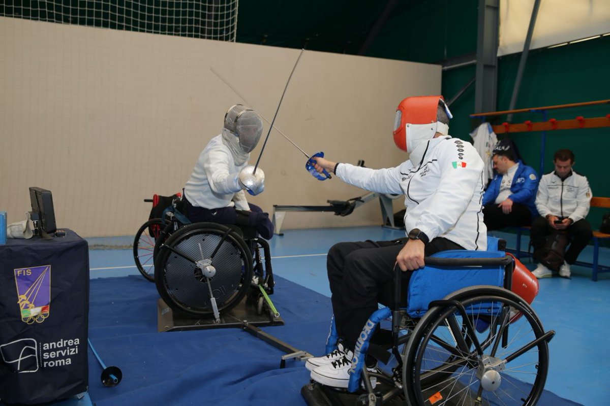 #GSPD
Competizioni di nuoto e tiro a segno presso il Centro Sportivo Olimpico dell'<a href="/Esercito/">Esercito Italiano</a> Italiano per gli atleti paralimpici, impegnati nella terza giornata del 1° Raduno Tecnico Sportivo 2019. 
Oggi è il turno del nuoto 🏊🏼‍♂️, del tiro a segno🎯 e per le prove di scherma🤺