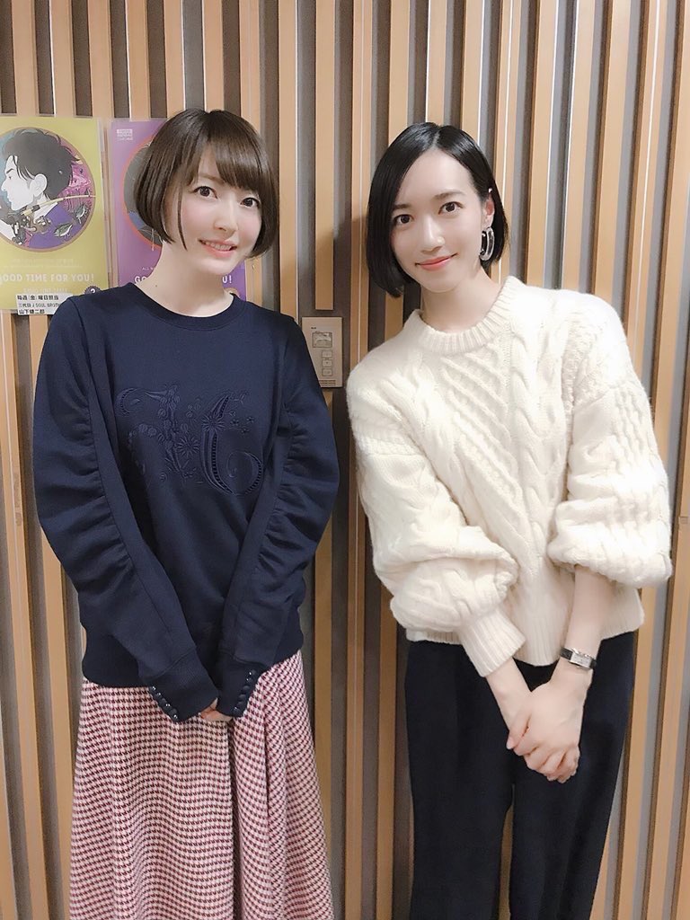 綾鷹 Perfume 粒 ポリゴンウェーブ参戦予定 花澤香菜ann ショートカット美人2shot好き 雰囲気が似てる気がする