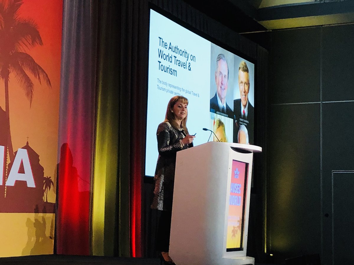GGuevaraM's tweet photo. Today I gave a call to action for organisations to nominate a member to engage with @WTTC on the #SeamlessTravellerJourney during my keynote at @IATA #AVSECWORLD in Miami, USA https://t.co/s7hHyXUOqK