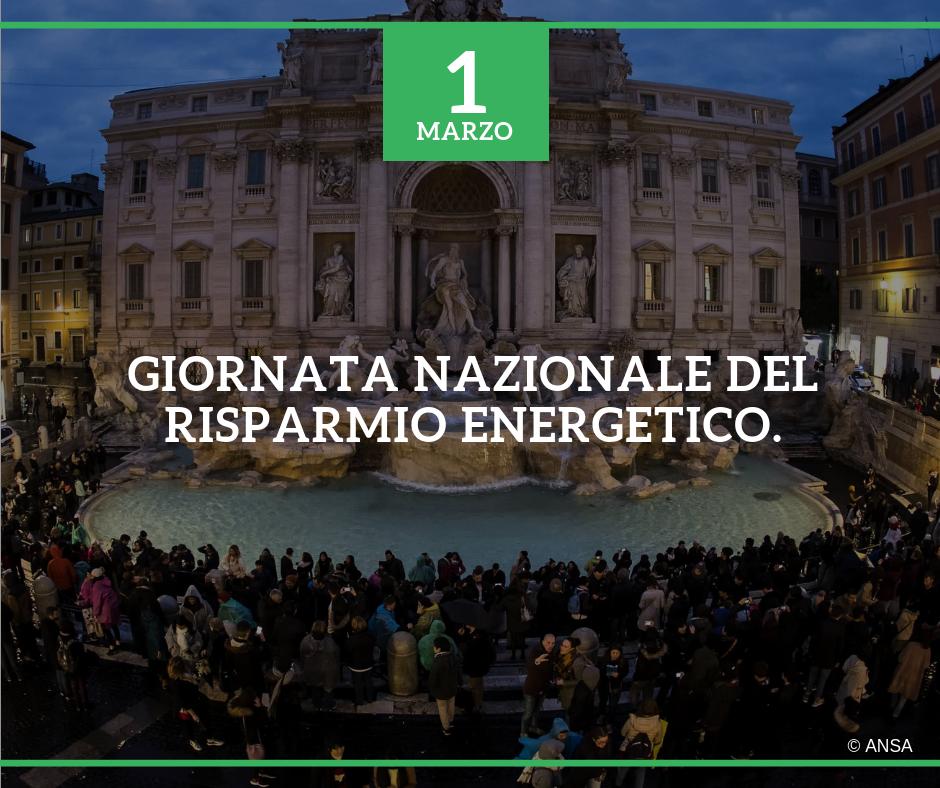 Si celebra oggi la Giornata nazionale del #risparmioenergetico, con l'iniziativa #Milluminodimeno promossa dalla trasmissione <a href="/caterpillarrai/">Caterpillar Radio2</a>. La Giornata quest'anno è dedicata all'economia circolare. 
#ANSAAmbiente
➡ bit.ly/2BWzQIb