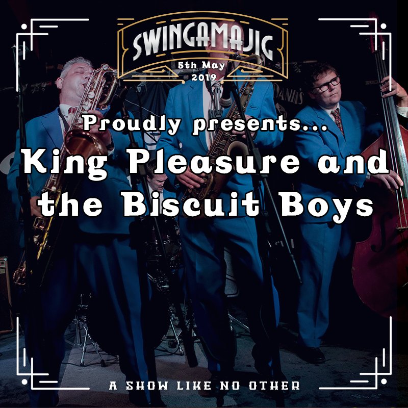 Swingamajig (@swingamajig) on Twitter photo Swingamajig is excited to announce KING PLEASURE & THE BISCUIT BOYS! <a href="/KPTBB/">King Pleasure</a> With more than 6500 performances in 21 countries under their belt in their 30 years on the road. We’re honoured to welcome them to Swingamajig and hope you’re as excited as we are! youtu.be/ti6JhkAkLQI Swingamajig is excited to announce KING PLEASURE & THE BISCUIT BOYS! <a href="/KPTBB/">King Pleasure</a> With more than 6500 performances in 21 countries under their belt in their 30 years on the road. We’re honoured to welcome them to Swingamajig and hope you’re as excited as we are! youtu.be/ti6JhkAkLQI