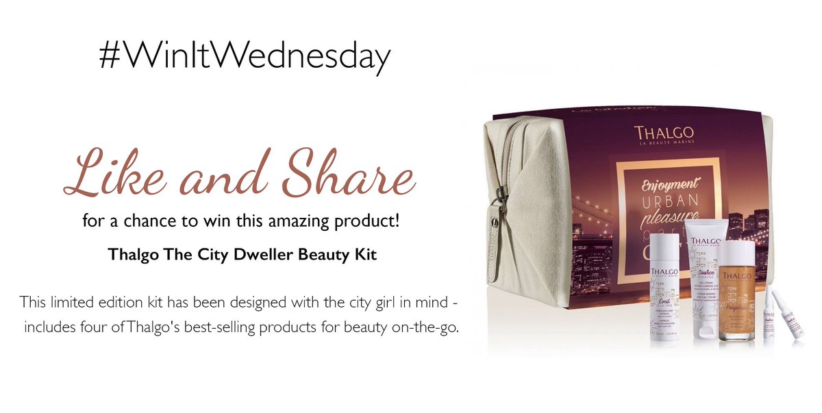 #WinItWednesday 
We are offering this beautiful product, for your chance to win simply like and share this post and we will pick a winner at random tomorrow lunchtime. Good luck! <a href="/ThalgoUK/">Thalgo UK</a> 
salonskincare.co.uk
#Beauty #beautycare #naturalbeauty #salonskincare #skincare