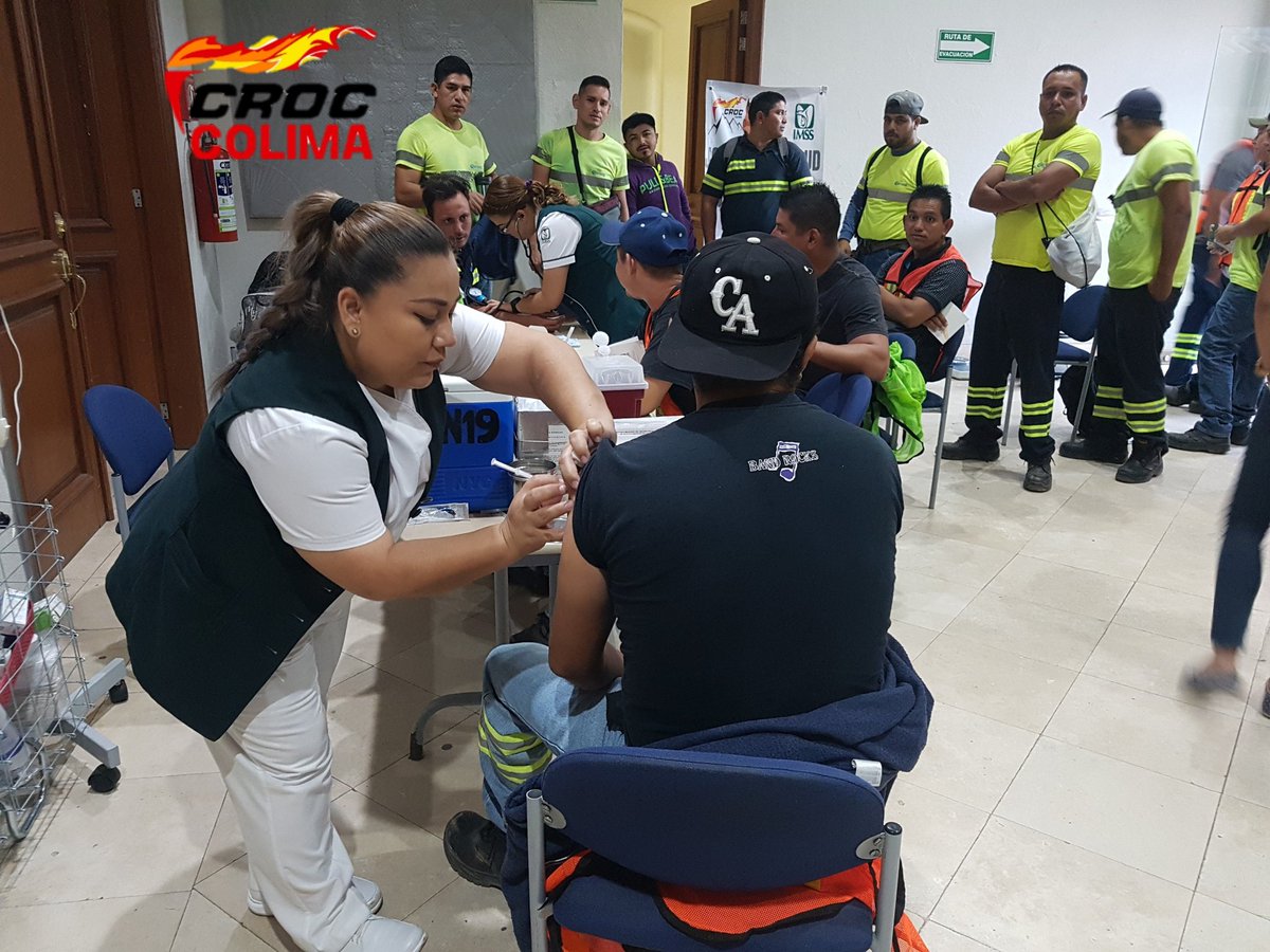zepedaleal's tweet photo. Porque más vale #PrevenImss que lamentar en #CrocColima seguimos llevando a cabo la jornada de salud 2019 a los compañeros de #GrupoModeloColima 
#LaSaludEsPrimero 
@IsaiasSiCumple 
@davidoq 
@nachoperaltacol 
@CROC_Nacional 
#SomosCroc https://t.co/hfV1ldA9mU