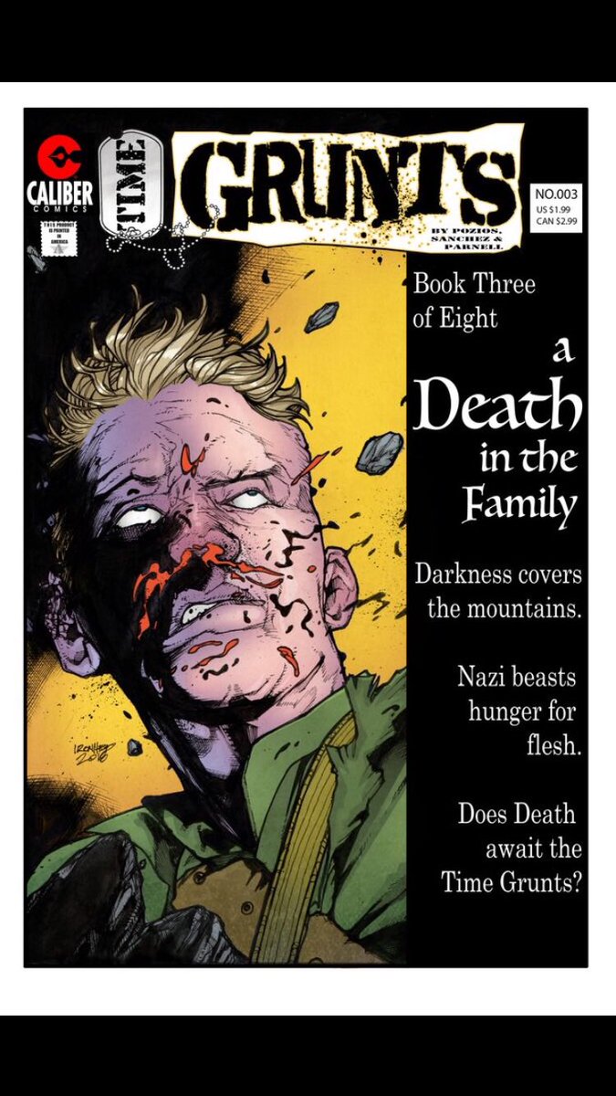 EvanPozios's tweet photo. This WEEKEND . . .

@CCRevolutionWPB . . .

Thrills! Spills! Chills! 

And COMICS!!!

Swing by the @CaliberComics booth for your fill of binge-friendly graphic novel entertainment!

Featuring . . .

#TimeGrunts
#TheShepherd
#BoyZero
#TheBobcat
#WrathOfGod 

And many other titles! https://t.co/pox4j0UMod